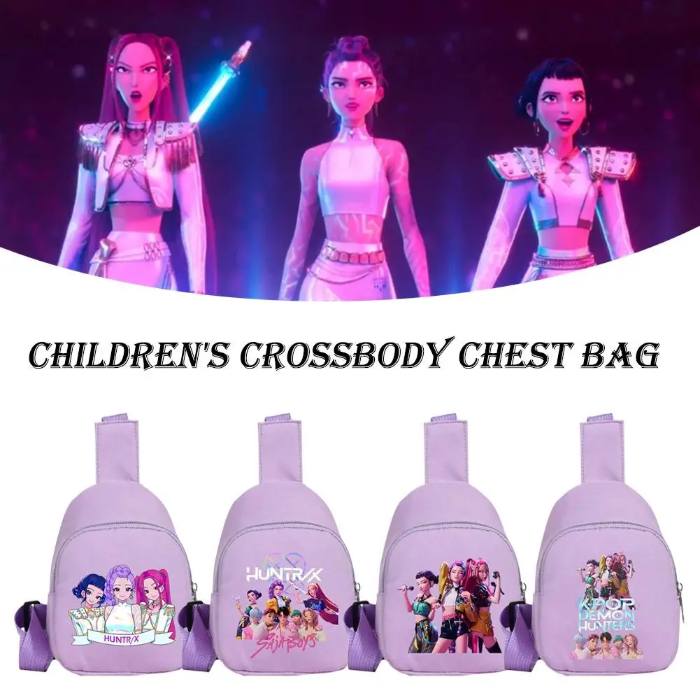 Borsa a tracolla per bambini Borsa a tracolla Anime Cartoon Kpop Borse a tracolla Borsa a tracolla Donna Uomo Borse da viaggio