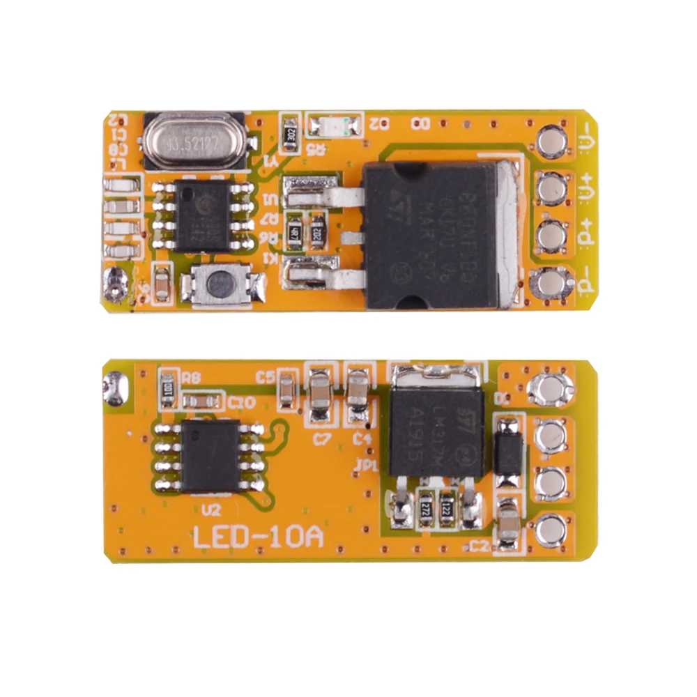 DC5 -24V 12V Mini MOS Remote Control Switch Small Output Voltage Learning Button Wireless Receiver Transmitter ASK RF 433Mhz