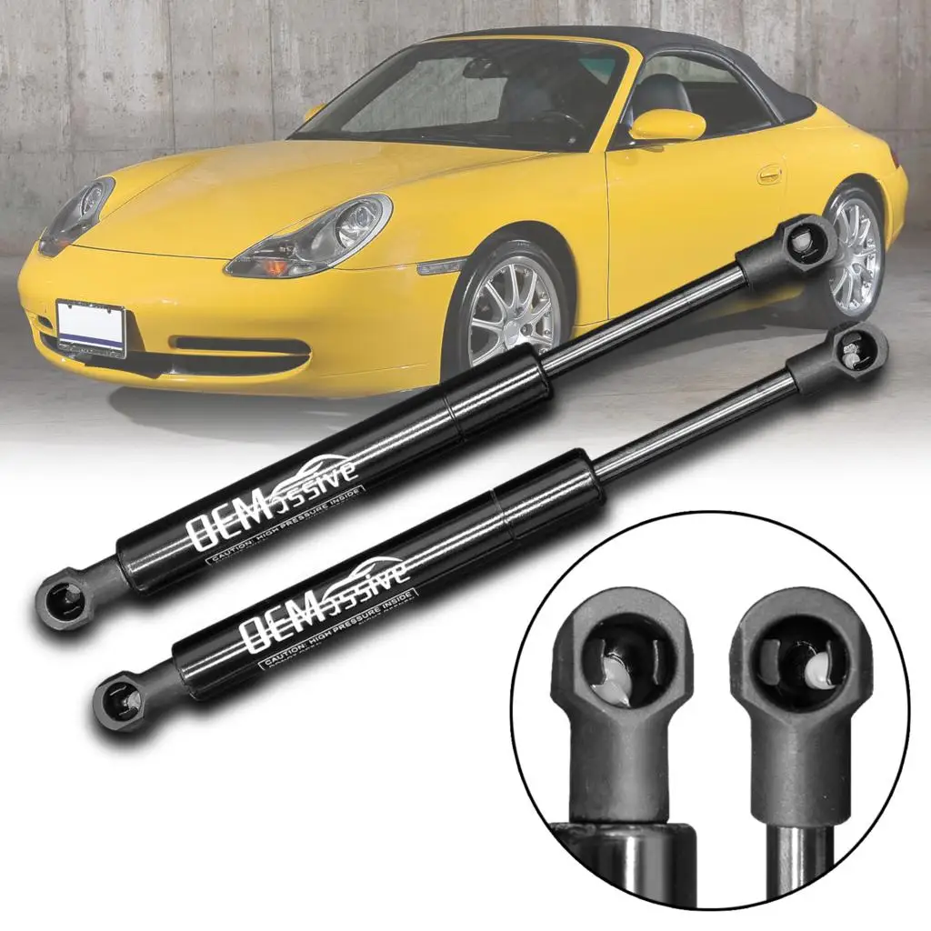 2X Bonnet Front Hood Lift Struts Support Shock Gas Spring Holder For Porsche Boxster 986 1996-2004 911 996 1999-2004 99651155101