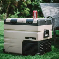 Alpicool TA55 Dual Zone Cooler Big Capacity 12V Dual Use Freezer Electric Compressor Fridge Portable Camping Car Refrigerator