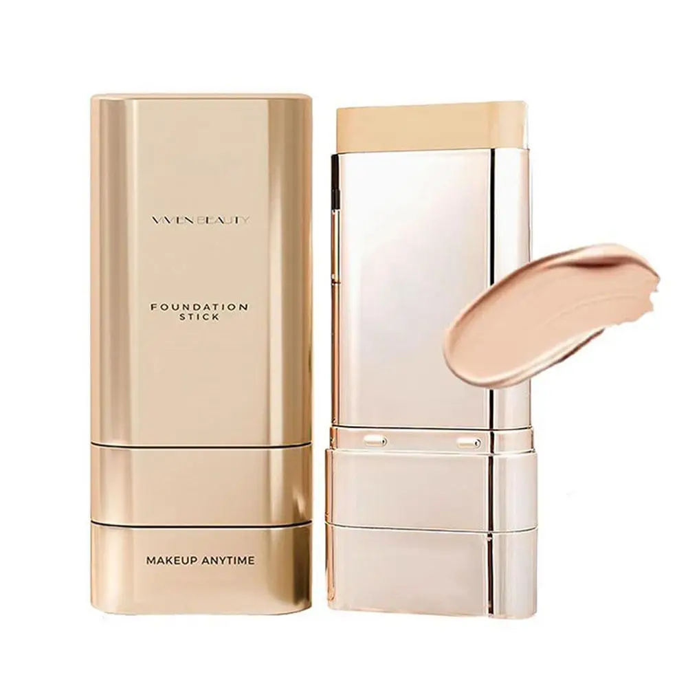 Stick per contorno fondotinta viso 3 colori Penna per trucco snellente bronzer correttore leggero a lunga tenuta