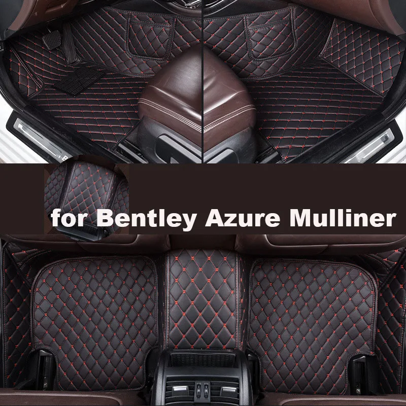 Autohome Car Floor Mats For Bentley Azure Mulliner 2003 Year Upgraded Version Foot Coche Accessories Carpetscustomized