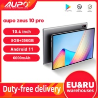 Aupo Zeus 10 Pro Brand New 10.1-Inch Hd Display 8Gb+256Gb 6000Mah Android 11 Face Unlocked Large-Capacity Battery Snapdragon 860