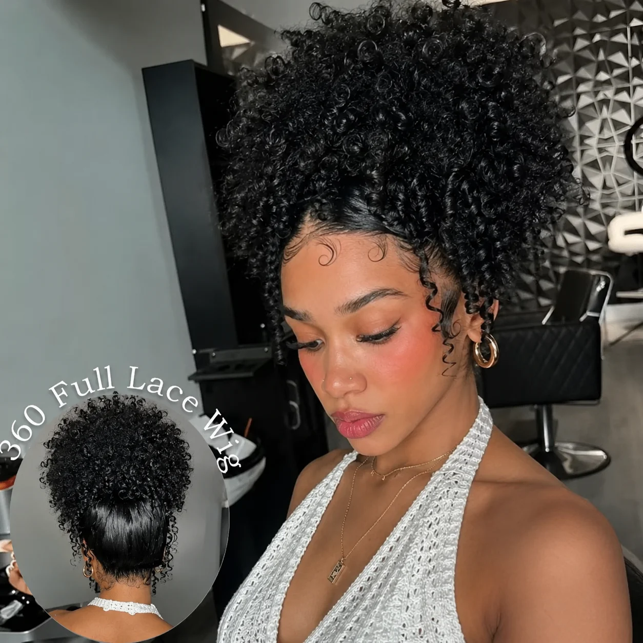 360 Full Lace Wig Invisible Drawstring Deep Wave Frontal Wig Curly Human Hair Wigs Brazilian 13X4 Hd Lace Wig 220 Density 36Inch