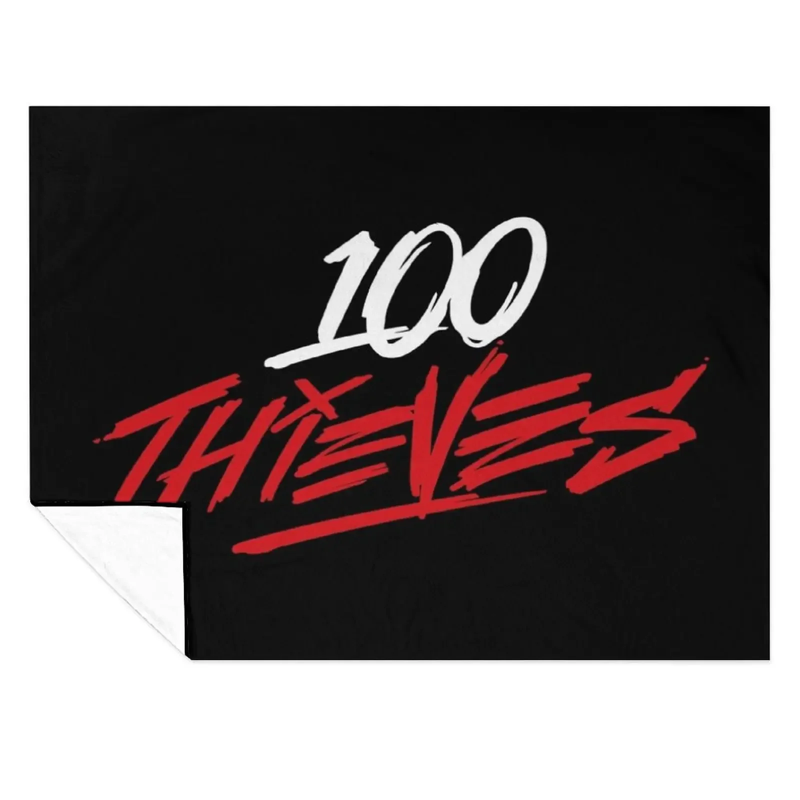 

Thieves Merch 100 Thieves Logo Throw Blanket Summer halloween for sofa Flannels Blankets