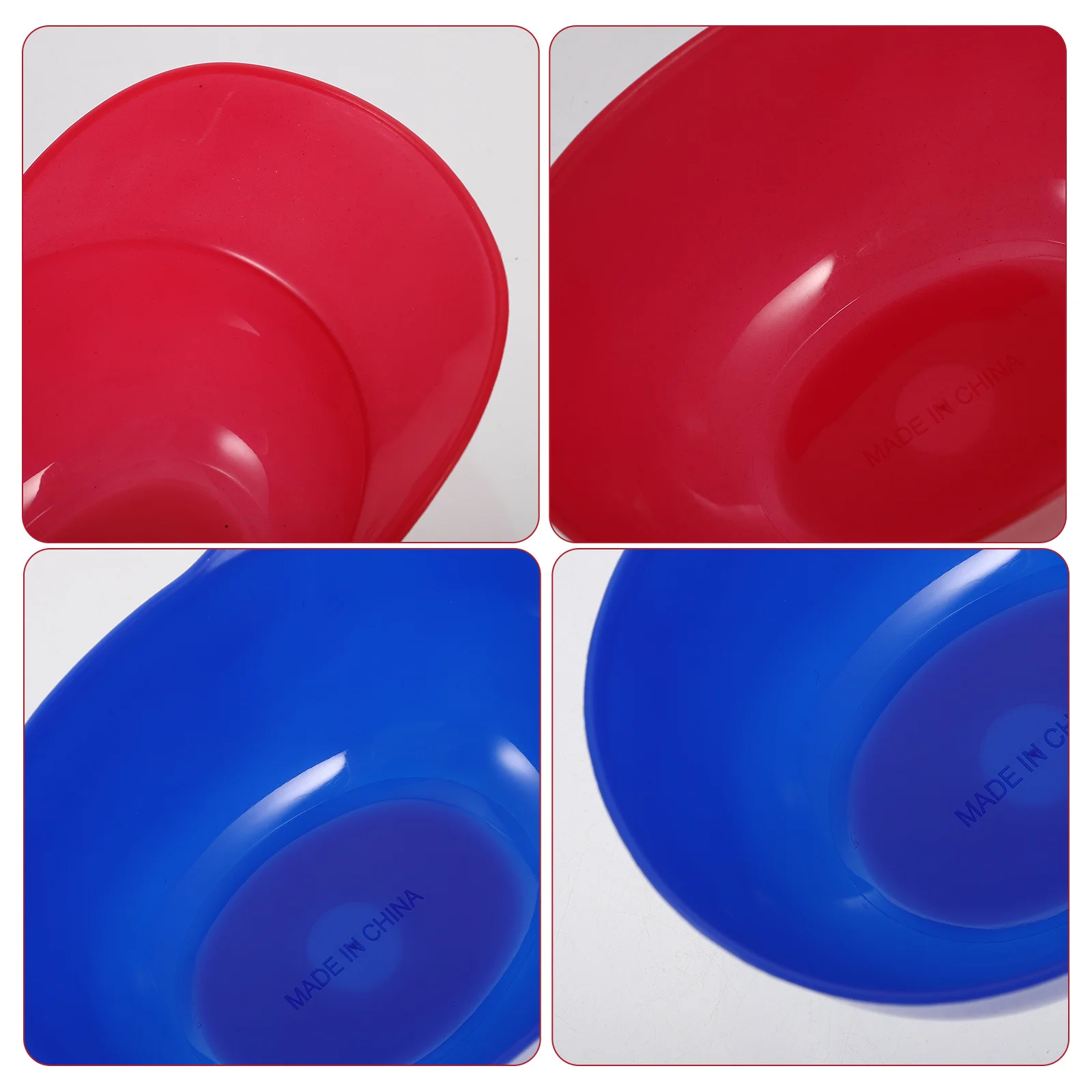 

12 Pcs Baseball Ice Cream Bowl Plastic Bowls for Dishes Dessert Cereal Hat Shape