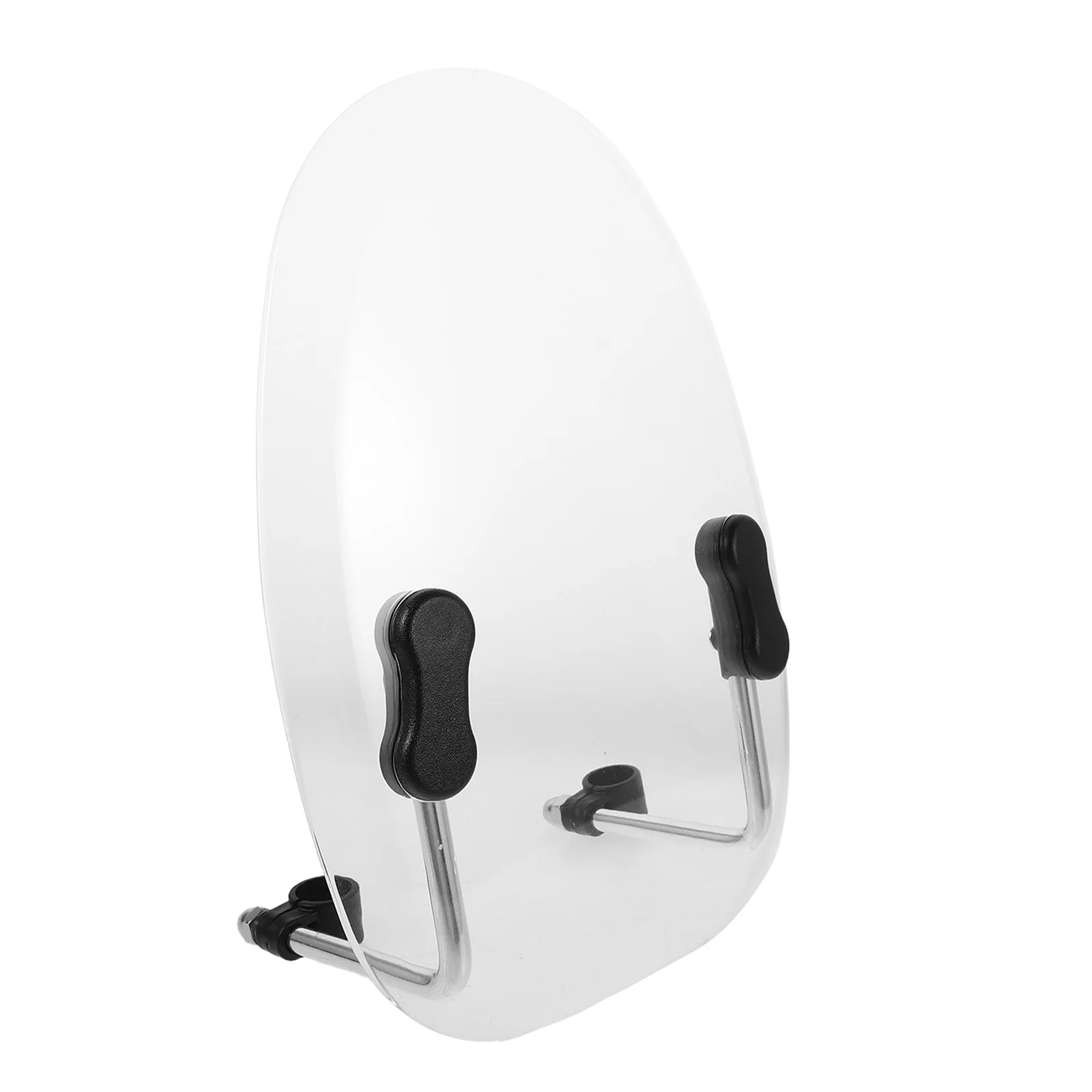 سكوتر مثبت على الأمام، سكوتر كهربائي شفاف، عاكس الرياح، راحة أمان معززة لركوب الخيل في الهواء الطلق للأطفال الصغار #1