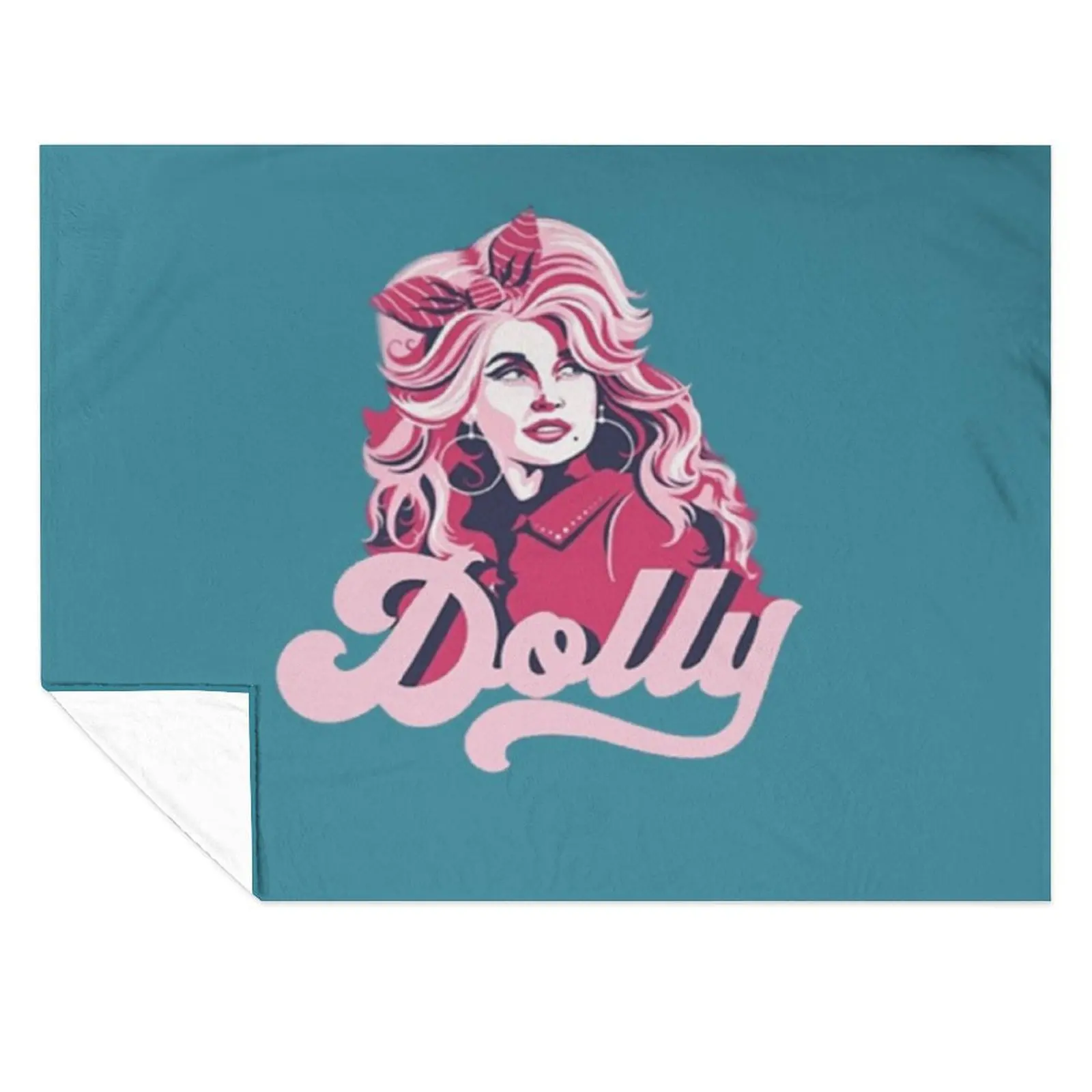 

Dolly Love and Life Throw Blanket Decoratives Quilt Hair Blankets