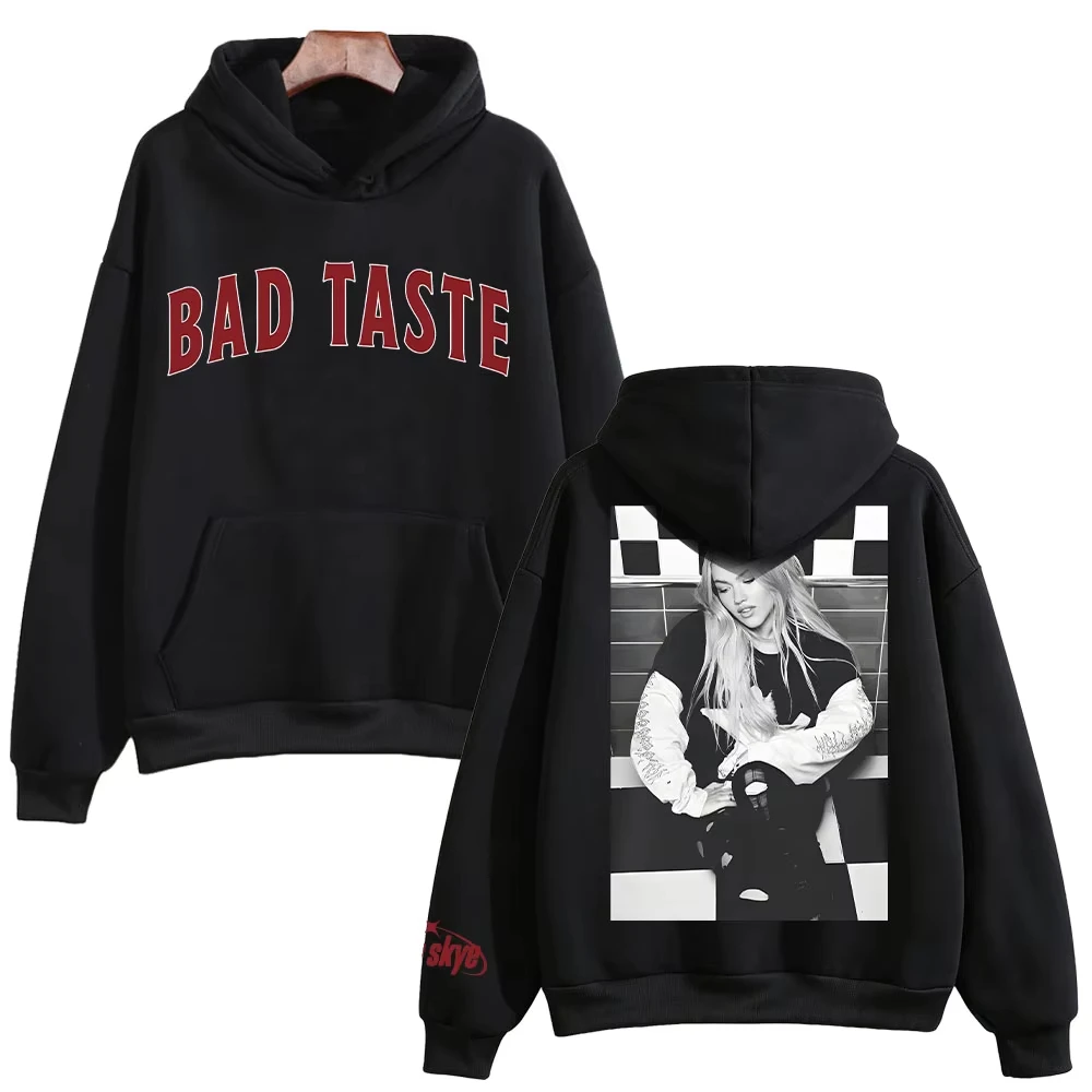Hot Sale Freya Skye Bad Taste Poster Graphic Print Hoodie Men Women Sweatshirt Autumn Winter Harajuku Fashion Oversized Pullover
