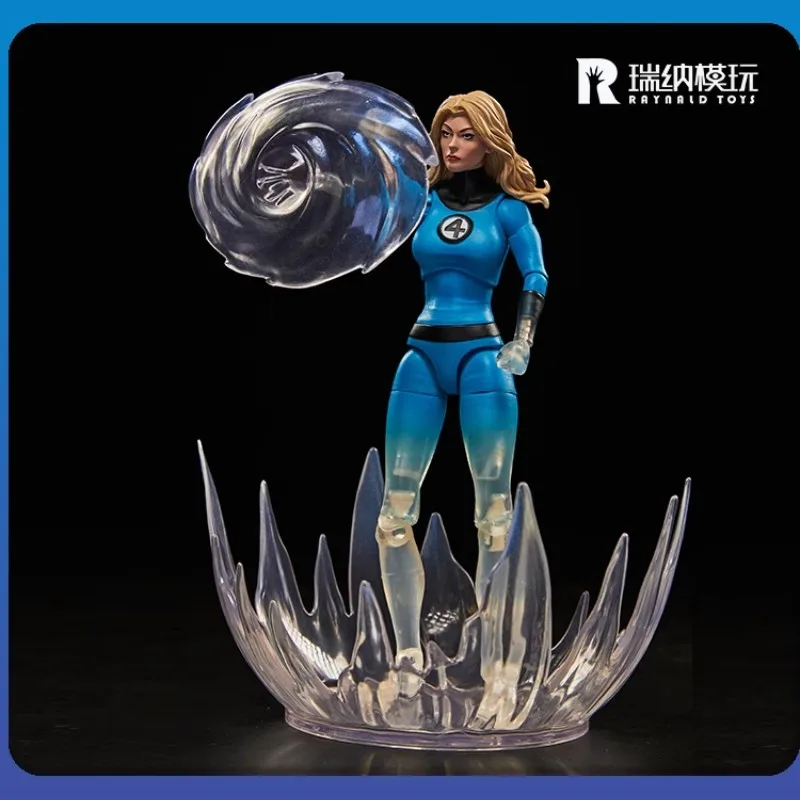 Marvel Dst Fantastic Four Toys Invisible Woman 7 Inches Action Figure Model Doll Collection Ornaments Toy Children Birthday Gift