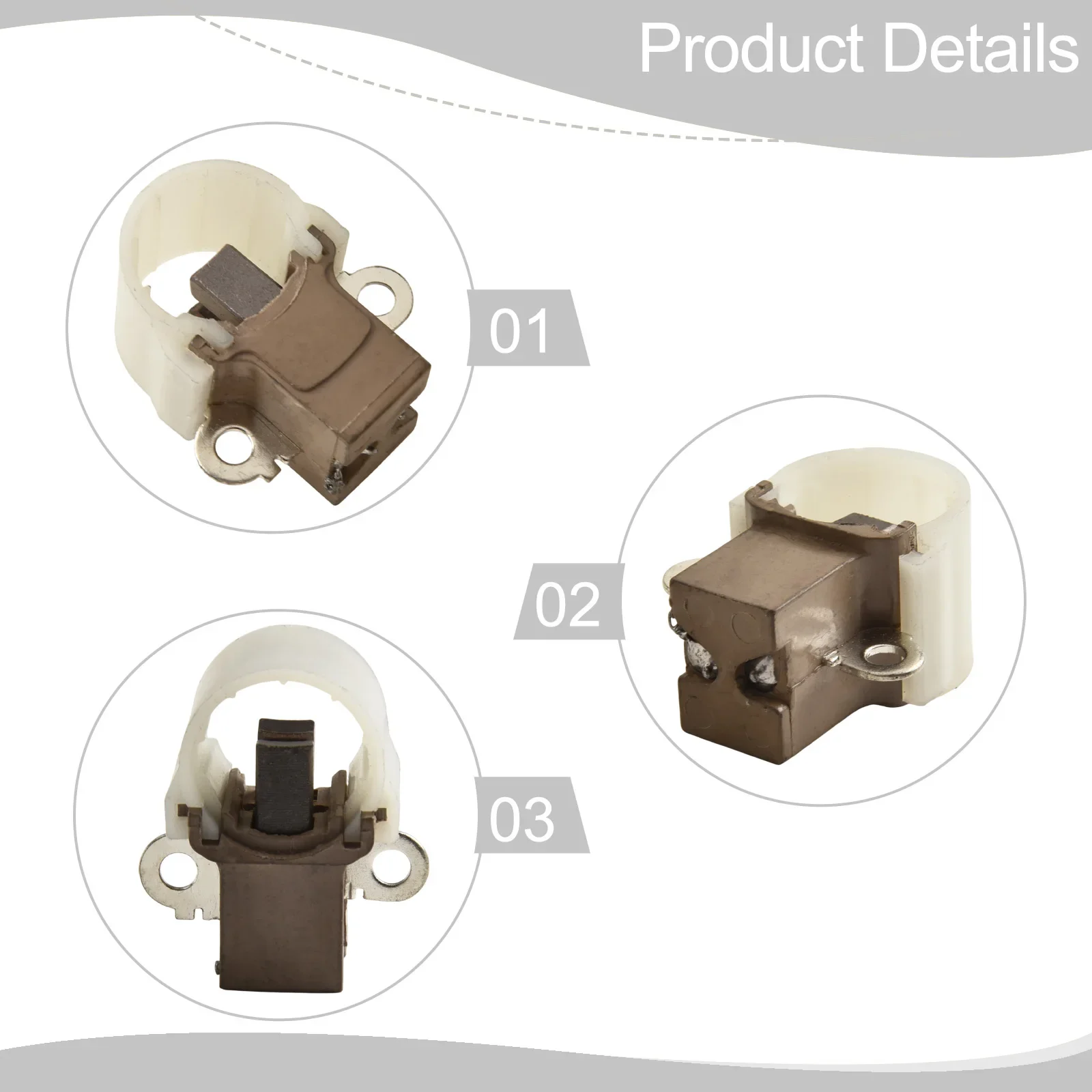 Восстановите производительность вашего генератора Toyota с помощью щеток и держателя для щеток. Держатель для щеток и щетки. 2737075060