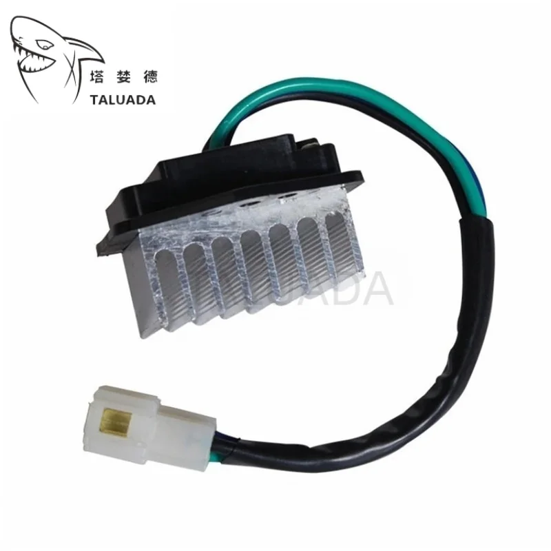 HOTSALE 2PCS Heater Resistor For SH120/200/210/220/240-3A3 Excavator Engine Air Conditioning Resistance 6 Months Warranty