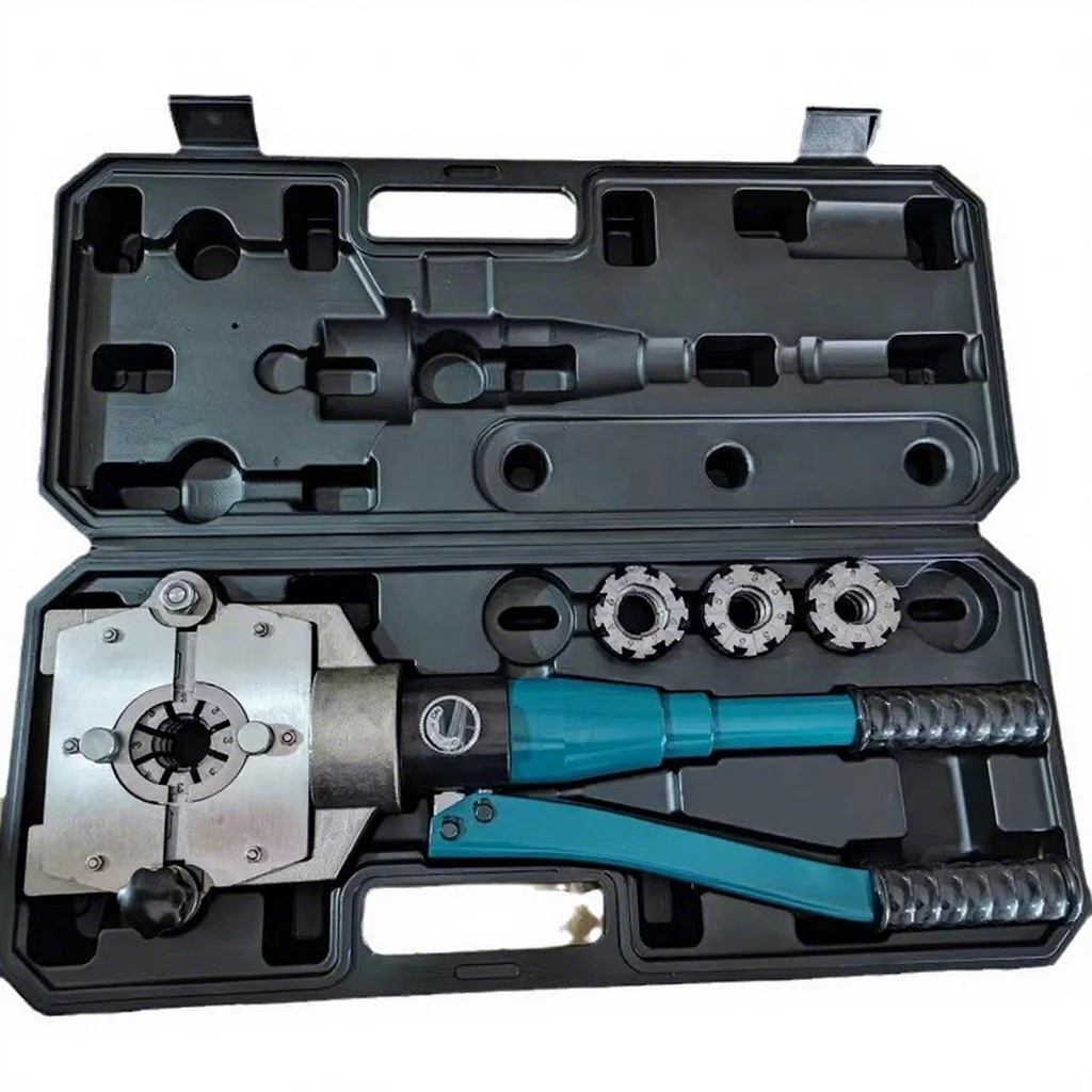 

YIXIANG Car AC Part Portable Manual Hydraulic Pipe Crimping Machine Hose Crimping Tool Crimping Pliers 12V for Replace/Repair