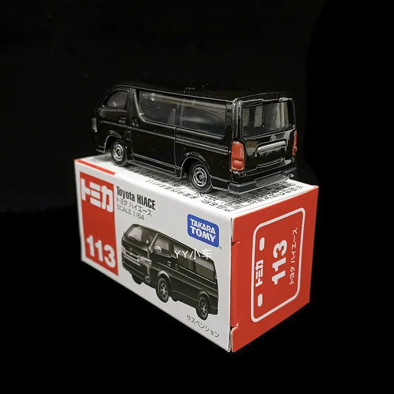 Original Takara Tomy Tomica No.113 Toyota HiAce 1/64 Diecast Alloy
