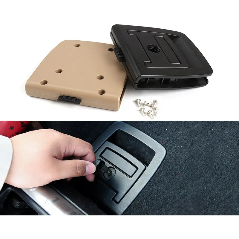 For BMW X5 X6 E70 E71 E72 F15 F16 5GT F07 Car Rear Trunk Luggage Tail Cover Mat Floor Carpet Handle Latch Button 51479120283 