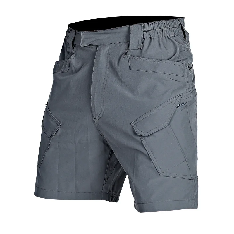 2026 Mens Tactical Cargo Shorts Waterproof Wear Resistant Multi Pocket Quick Dry Outdoor Hiking Summer Urban Military Shorts