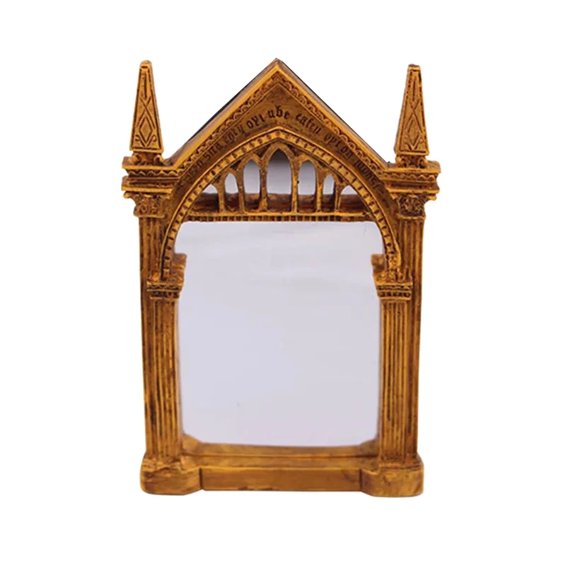 1pc Mirror Of Erised Standing Bookshelf Decor Wizarding Witchy Items Magical Objects Wizard Home Decor Fantasy Gift