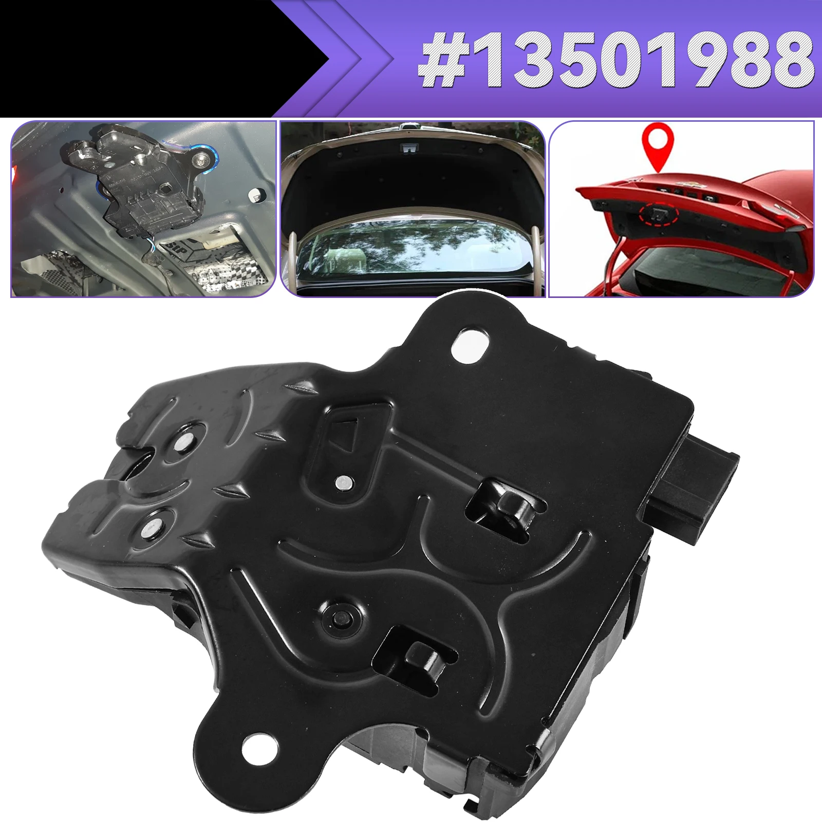 13501988 545255965 غطاء قفل صندوق السيارة الخلفي مشغل مزلاج لسيارة شيفروليه كاديلاك CTS ATS كامارو كروز أفيو أوبل أسترا J إنسيجنيا