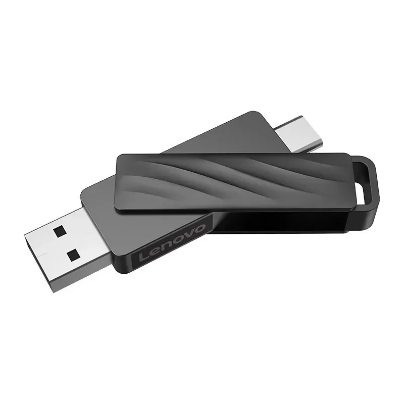 Imagem -05 - Lenovo-unidade Flash Usb de Estado Sólido Unidade de Escritório de Alta Velocidade 256gb Usb3.1 Tipo-c L7c 550 Mbps