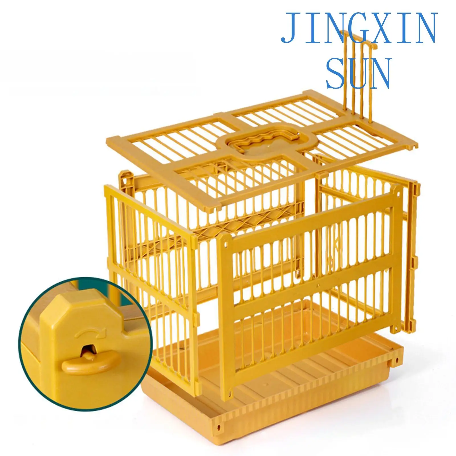 Bird Bathing Cage Folding Shower Enclosure for Cockatoos Budgies Canary Bath Cage  Shower Enclosure Bathtub
