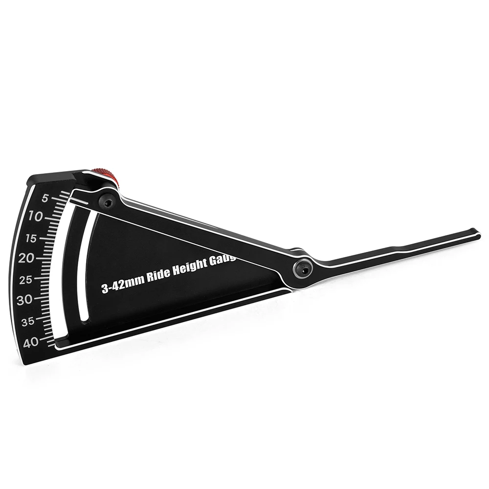 Jauge Hauteur Conduite RC Aluminium 3-42mm - Outil Réglable Carrossage Roue