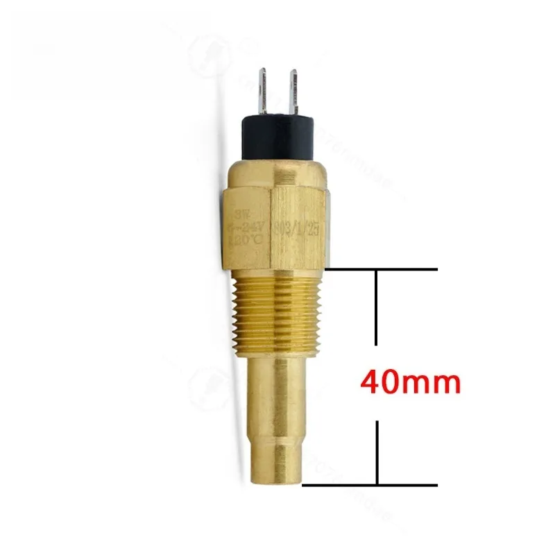 Diesel Generator Temperature Sensor Extended Design Water Oil Temp Sensor Machinery Maintenance Spare Accessories