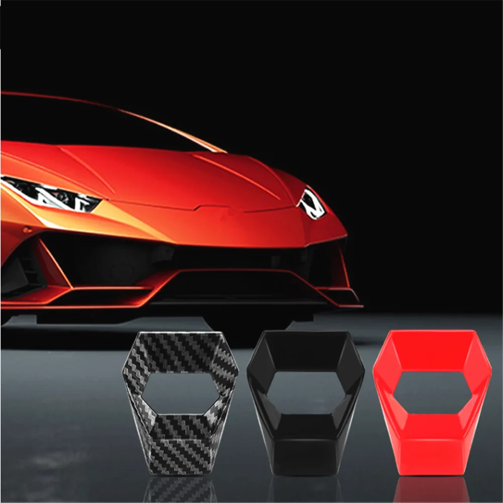 Car button carbon decorative switch for Geely Vision SC7 MK CK Cross Gleagle SC7 Englon SC3 SC5 SC6 SC7 Panda