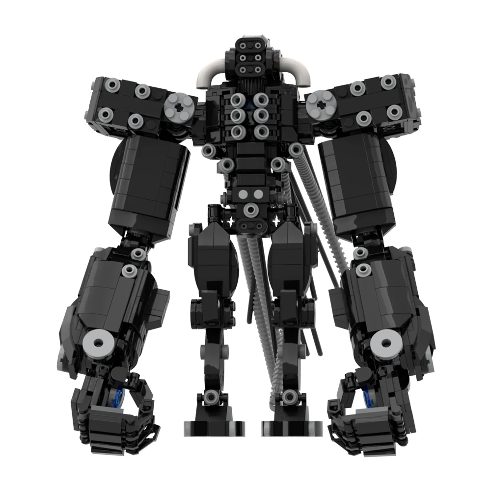 

MOC Japanese Anime Gorillas Mecha Gantzs Hards Suit Building Blocks Action Figure Mech Warriors Bricks for Chidren Birthday Toys