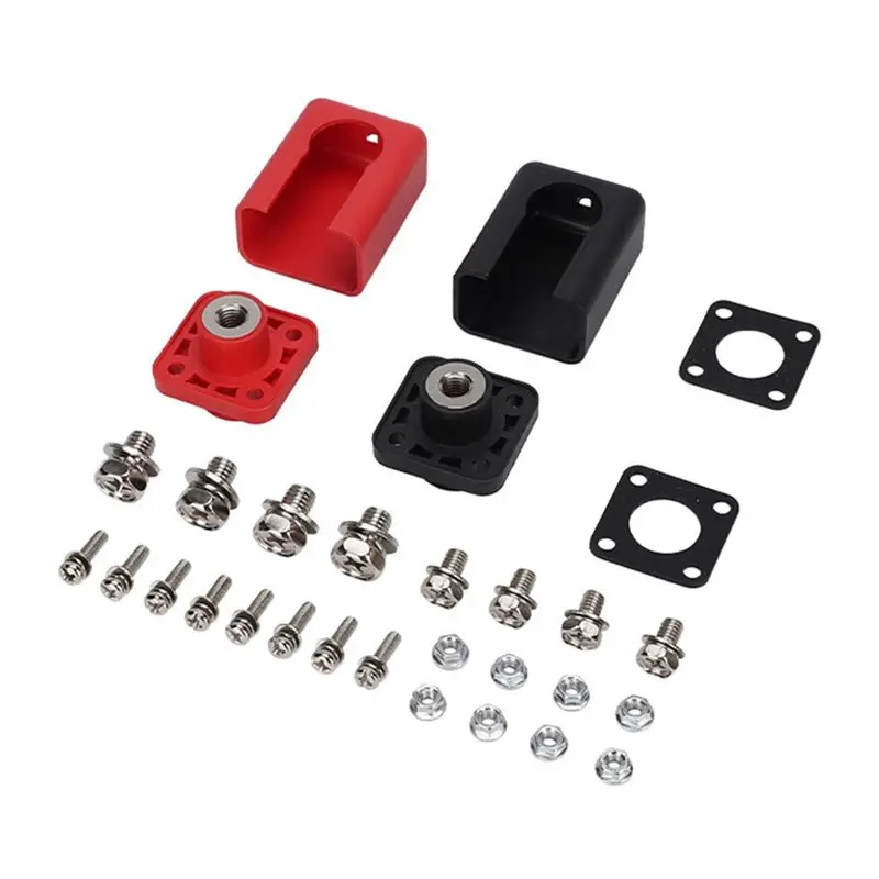 

[LXYA68Z!] Energy Storage Lithium Battery Terminal Connectors, 200A High Capacity Block Set, 1 Pair