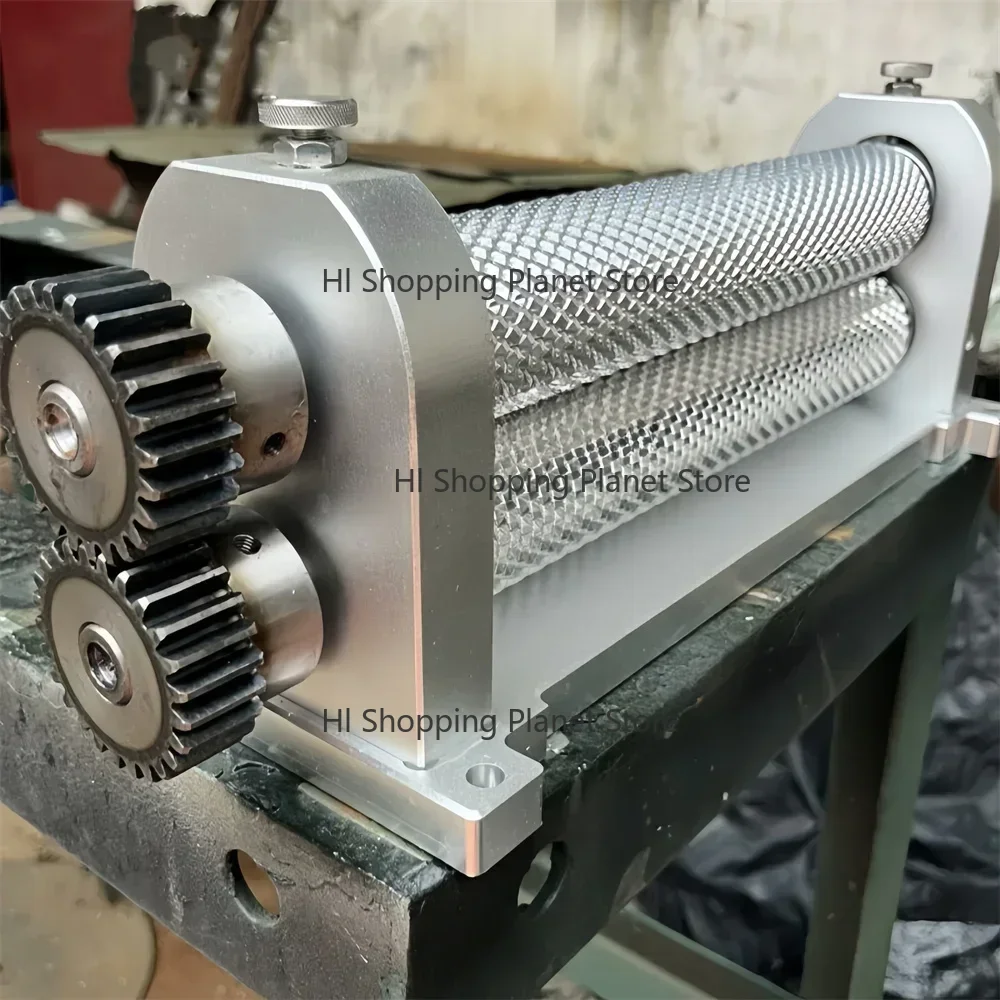 Customized Cell Size 280mm Beeswax Foundation Rollers Machine Aluminum Alloy Beekeeping Foundation Embossing Machine