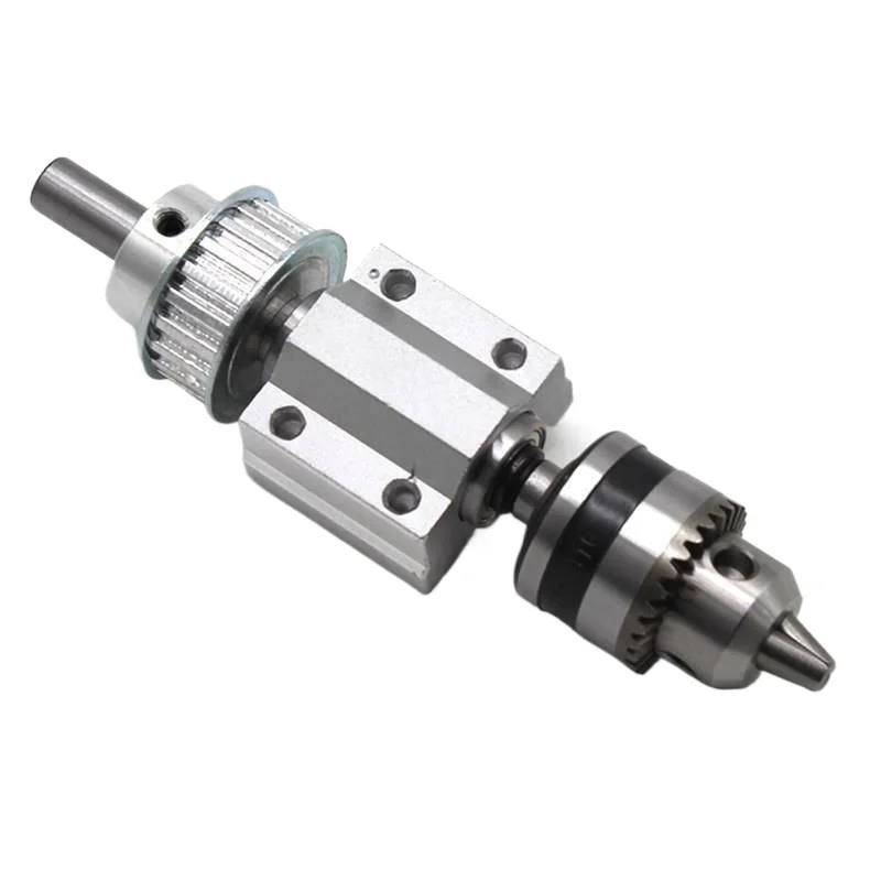 Drill clip connecting rod set, drill chuck connecting piece DIY woodworking cutting and grinding spindle small lathe accessories