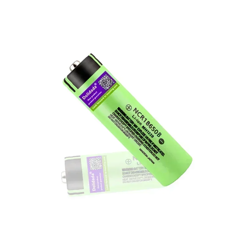 3.7V 3400mAh NCR18650B 34B Rechargeable Battery with Top Button: Perfect Power Source for Flashlights & Toys