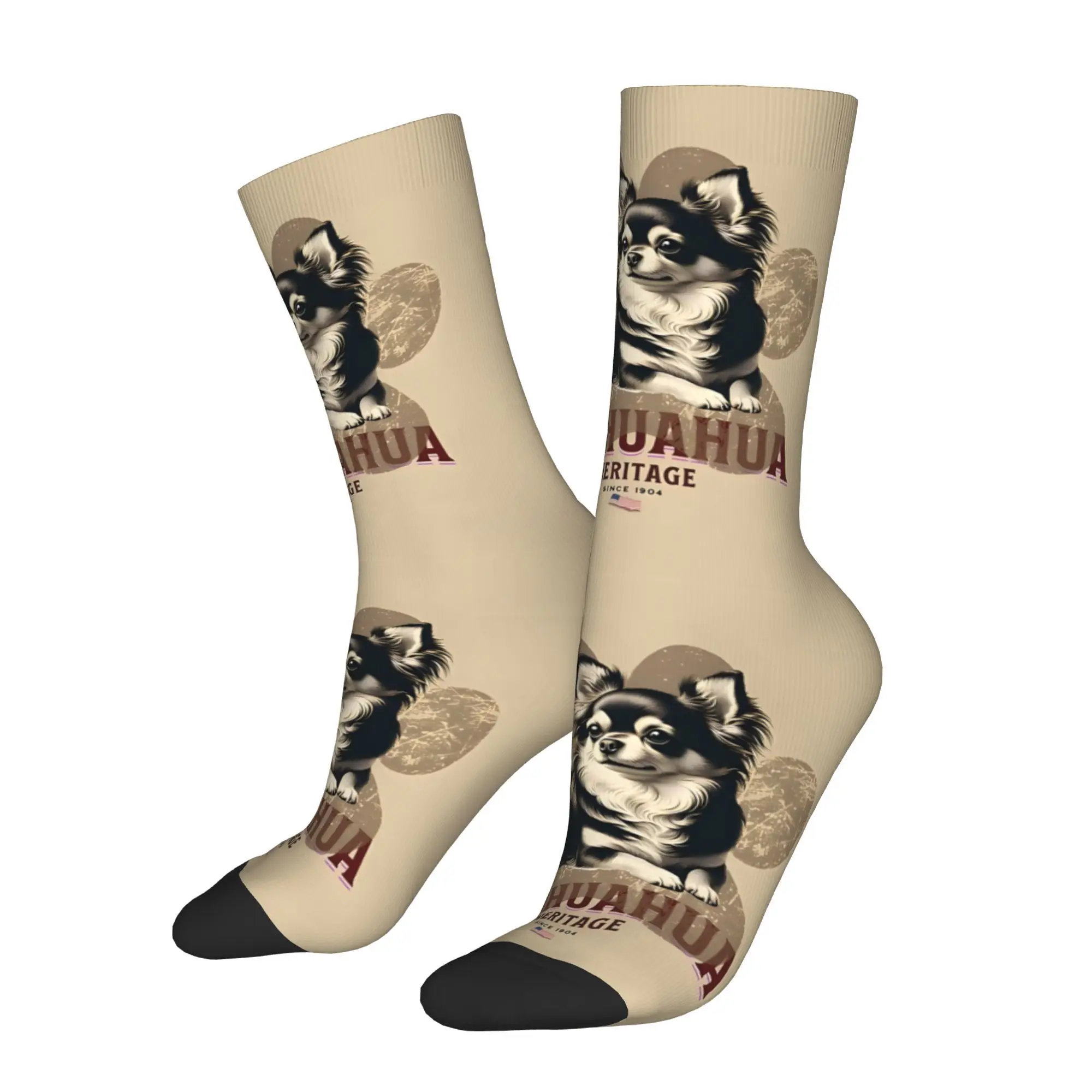

Chihuahua Dog Socks Sports 3D Print Boy Mid-calf Sock
