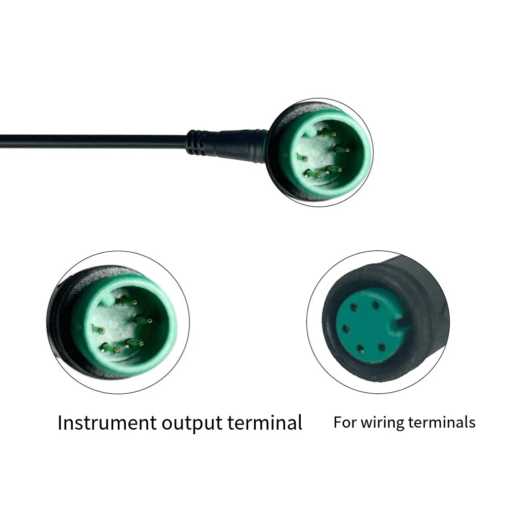 

Electric Bike LCD Display S866 for 24V 36V 48V Controllers Waterproof Connector Showing Fault Codes Speed and Battery