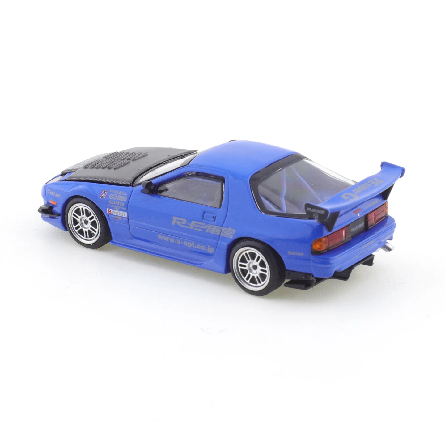 Xcartoys 1/64 pop race mazda rx7 fc3s re amazya carro liga veículo de motor diecast metal modelo crianças presente natal brinquedos para meninos