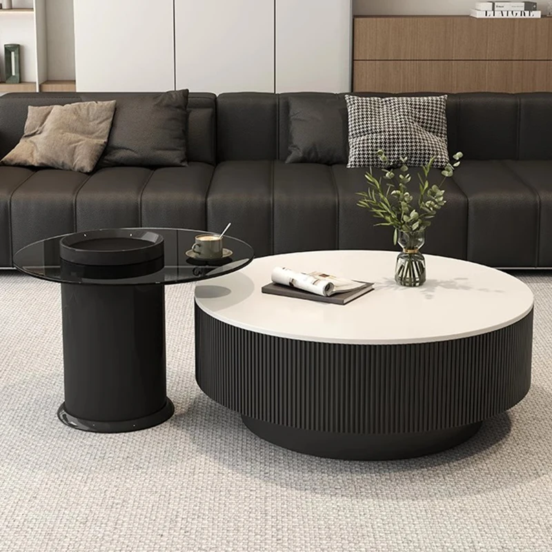 

Design Premium Aesthetic Side Table Minimalist Space Saving Coffee Tables Storage Mobili Arredamento Casa Living Room Furniture