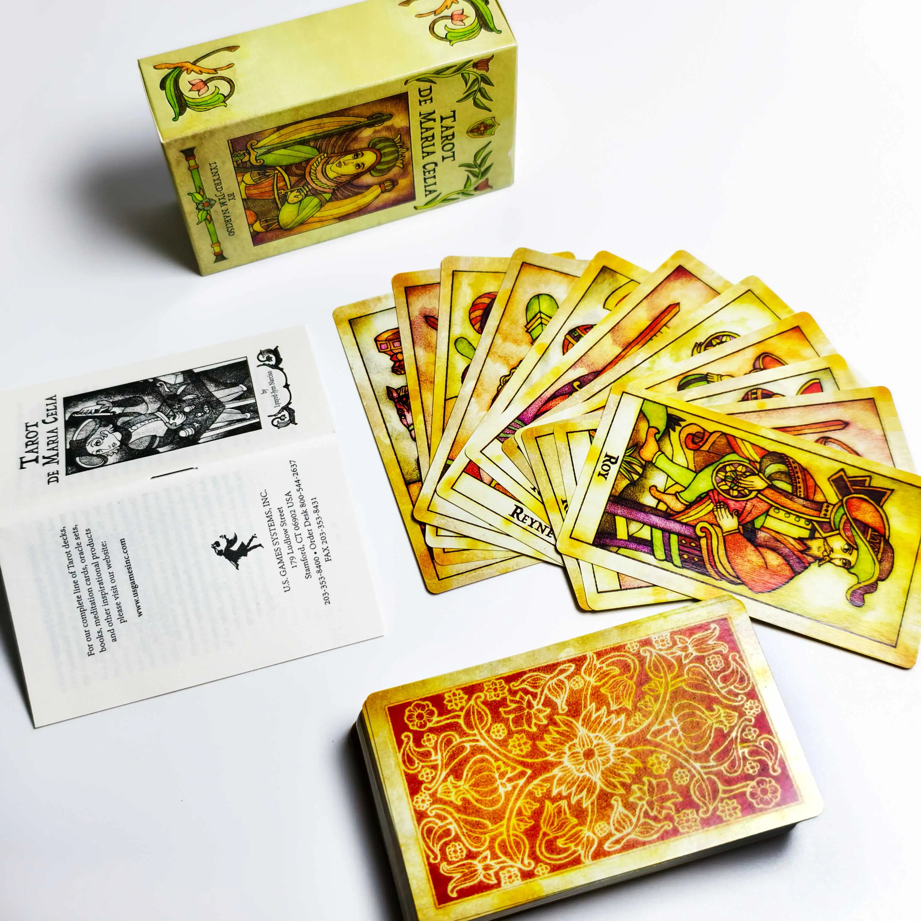 틴 카드에 담긴 타로 데 마리아 세일리아