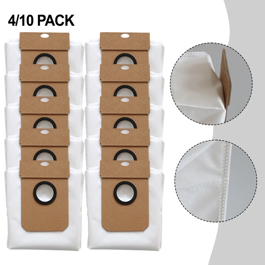 4PCS 10PCS Non-woven Fabrics Dust Bag For Conga 13090 Spin Revolute Vacuum Cleaner Parts Dust Bag Replacement Accessories