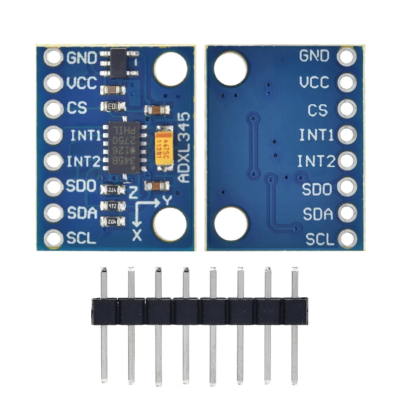 TZT 1/3PCS GY-291 ADXL345 Module IIC/SPI image 3