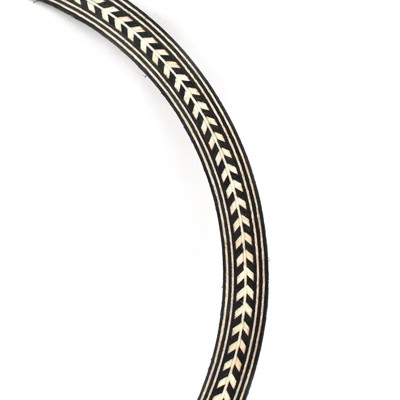 10 قطعة Soundhole Rosette البطانة الصوتية الغيتار الجسم مشروع Sapele الزيزفون روزيت