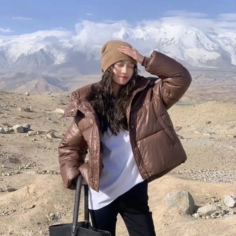 Women's New Arrivals Short Cotton Coat Thickened Fashionable Cotton Jacket Korean Style Loose Fit Stylish Design Cotton Jacket