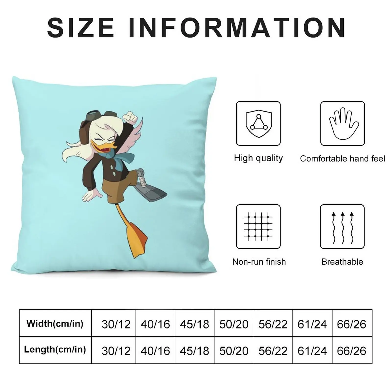 Della Duck Throw Pillow Pillow Cases Decorative Christmas Pillow Cases Christmas Cushion For Home