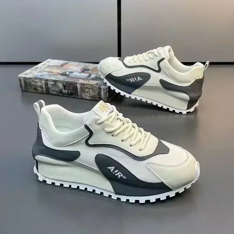 Zapatos para hombre y mujer, zapatillas nuevas de calle, zapatillas para correr de diseñador de tendencia, zapatos informales con plataforma cómodos