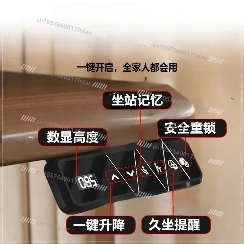 Electric Lifting Table Rack,Home Smart Desktop Desk Adjustable Workbench Learning Study Room Table Legs