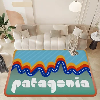 P-PatagoniaS 플로어 매트, 북유럽 스타일 홈 도어 매트, 욕실 변기 매트, 침실 호텔 장식 매트 