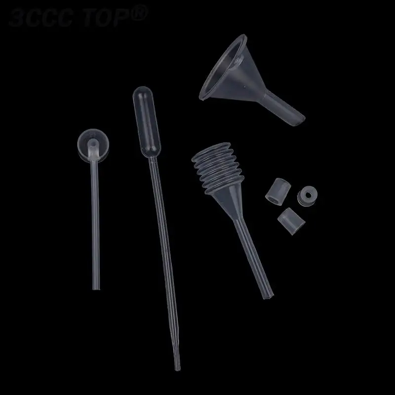 8PCS Perfume Refill Tools Set Plastic Diffuser Syringe Straw Dropper Funnel Spray Dispensing Required Cosmetic Tools