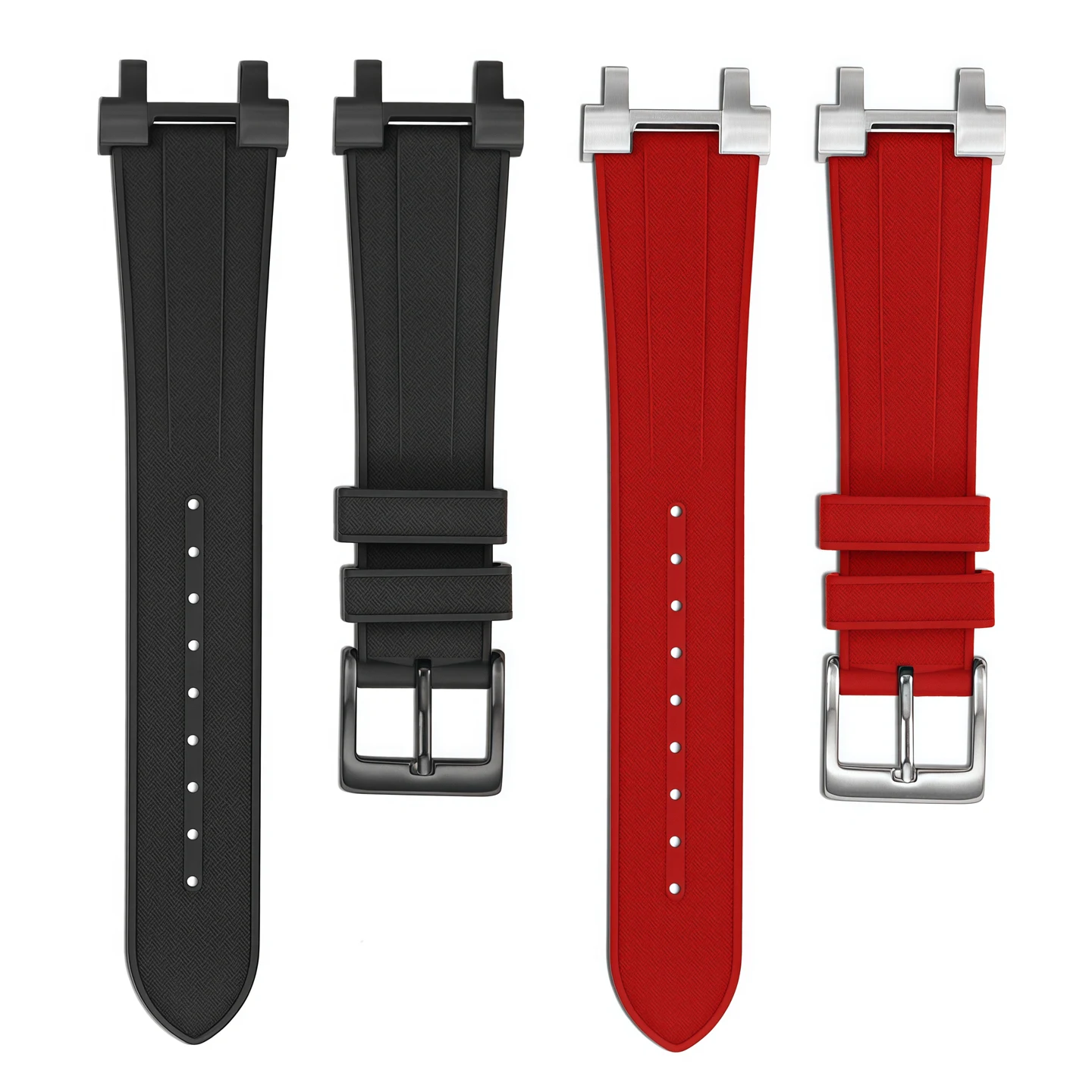 Novo diy pulseira de borracha fluorada para casio G-SHOCK MTG-B1000 masculino modificado esporte pulseira de relógio de borracha pulseira acessórios