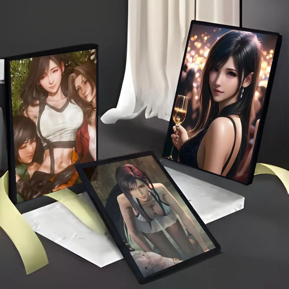 دور الخيال البوبي النهائي لـ T-Tifa Lockhart ملصق فني ملصق الفيلم جدارية الأسرة غرفة الأطفال جدار الديكور طباعة هدية #4