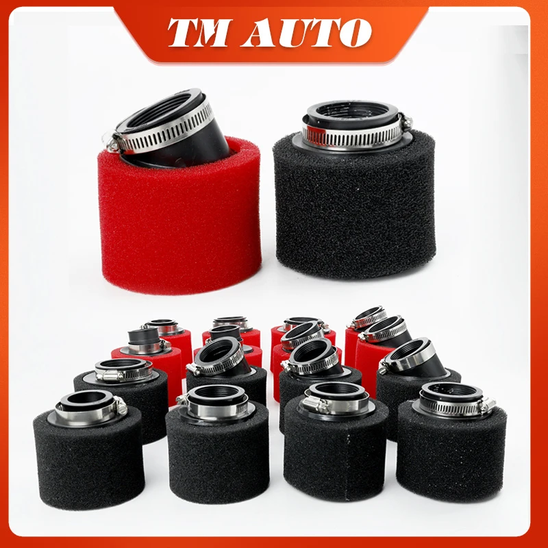 35mm, 38mm, 42mm, 45mm, 48mm black and red foam air filter neck foam, sponge cleaner, red kayo BSE