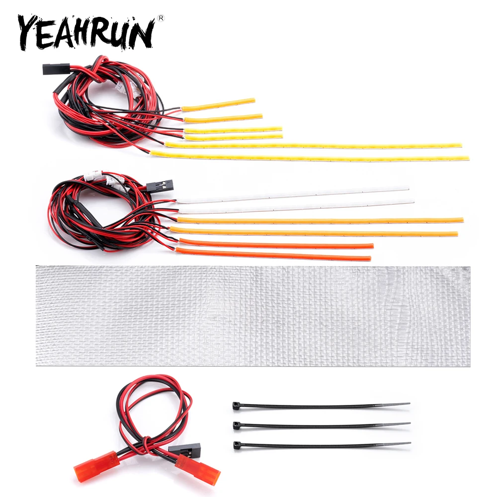 

YEAHRUN 1Set Headlight Taillight Side Light Group for ARRMA SENTON 1/10 RC Car Truck Upgrade Decoration Parts Accessories